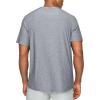 imageG Gradual Mens Workout Quick Dry TShirts Short Sleeve Lightweight Cooling Gym Shirts Tee for Running Beach Hiking1 Pack Heather Dusty Grey