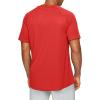 imageG Gradual Mens Workout Quick Dry TShirts Short Sleeve Lightweight Cooling Gym Shirts Tee for Running Beach Hiking1 Pack Red