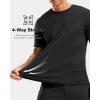imageG Gradual Mens Workout Shirts Quick Dry Athletic Running TShirts Lightweight Moisture Wicking Short Sleeve Sports Gym TopsBlack