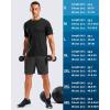 imageG Gradual Mens Workout Shirts Quick Dry Athletic Running TShirts Lightweight Moisture Wicking Short Sleeve Sports Gym TopsBlack