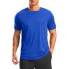 imageG Gradual Mens Workout Shirts Quick Dry Athletic Running TShirts Lightweight Moisture Wicking Short Sleeve Sports Gym TopsBlue