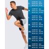 imageG Gradual Mens Workout Shirts Quick Dry Athletic Running TShirts Lightweight Moisture Wicking Short Sleeve Sports Gym TopsDark Grey