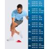 imageG Gradual Mens Workout Shirts Quick Dry Athletic Running TShirts Lightweight Moisture Wicking Short Sleeve Sports Gym TopsHaze Blue