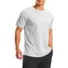 imageG Gradual Mens Workout Shirts Quick Dry Athletic Running TShirts Lightweight Moisture Wicking Short Sleeve Sports Gym TopsLight Grey