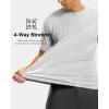 imageG Gradual Mens Workout Shirts Quick Dry Athletic Running TShirts Lightweight Moisture Wicking Short Sleeve Sports Gym TopsLight Grey