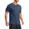 imageG Gradual Mens Workout Shirts Quick Dry Athletic Running TShirts Lightweight Moisture Wicking Short Sleeve Sports Gym TopsNavy