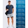 imageG Gradual Mens Workout Shirts Quick Dry Athletic Running TShirts Lightweight Moisture Wicking Short Sleeve Sports Gym TopsNavy