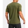 imageG Gradual Mens Workout Shirts Quick Dry Athletic Running TShirts Lightweight Moisture Wicking Short Sleeve Sports Gym TopsOlive