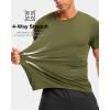 imageG Gradual Mens Workout Shirts Quick Dry Athletic Running TShirts Lightweight Moisture Wicking Short Sleeve Sports Gym TopsOlive