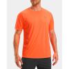imageG Gradual Mens Workout Shirts Quick Dry Athletic Running TShirts Lightweight Moisture Wicking Short Sleeve Sports Gym TopsOrange
