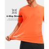 imageG Gradual Mens Workout Shirts Quick Dry Athletic Running TShirts Lightweight Moisture Wicking Short Sleeve Sports Gym TopsOrange