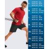 imageG Gradual Mens Workout Shirts Quick Dry Athletic Running TShirts Lightweight Moisture Wicking Short Sleeve Sports Gym TopsRed