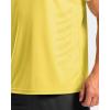 imageG Gradual Mens Workout Shirts Quick Dry Athletic Running TShirts Lightweight Moisture Wicking Short Sleeve Sports Gym TopsYellow