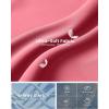 imageG Gradual Womens 14quot Bermuda Long Shorts Knee Length High Waisted Athletic Shorts with Pockets Stretch Casual Summer WalkingBriar Rose