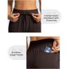 imageG Gradual Womens Joggers Pants with Zipper Pockets High Waisted Athletic Tapered Sweatpants for Women Workout LoungeBrown