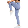 imageG Gradual Womens Joggers Pants with Zipper Pockets High Waisted Athletic Tapered Sweatpants for Women Workout LoungeLight Blue