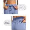imageG Gradual Womens Joggers Pants with Zipper Pockets High Waisted Athletic Tapered Sweatpants for Women Workout LoungeLight Blue