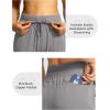 imageG Gradual Womens Joggers Pants with Zipper Pockets High Waisted Athletic Tapered Sweatpants for Women Workout LoungeLight Grey