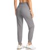 imageG Gradual Womens Joggers Pants with Zipper Pockets High Waisted Athletic Tapered Sweatpants for Women Workout LoungeLight Grey