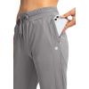 imageG Gradual Womens Joggers Pants with Zipper Pockets High Waisted Athletic Tapered Sweatpants for Women Workout LoungeLight Grey