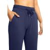 imageG Gradual Womens Joggers Pants with Zipper Pockets High Waisted Athletic Tapered Sweatpants for Women Workout LoungeNavy