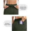 imageG Gradual Womens Joggers Pants with Zipper Pockets High Waisted Athletic Tapered Sweatpants for Women Workout LoungeOlive Green