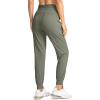 imageG Gradual Womens Joggers Pants with Zipper Pockets High Waisted Athletic Tapered Sweatpants for Women Workout LoungeSage Green