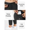 imageG Gradual Womens Pants with Deep Pockets 78 Stretch Ankle Sweatpants for Golf Athletic Lounge Travel WorkBlack