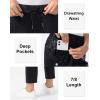 imageG Gradual Womens Pants with Deep Pockets 78 Stretch Ankle Sweatpants for Golf Athletic Lounge Travel WorkBlack Leopard