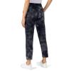 imageG Gradual Womens Pants with Deep Pockets 78 Stretch Ankle Sweatpants for Golf Athletic Lounge Travel WorkBlack Tie Dye