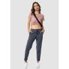 imageG Gradual Womens Pants with Deep Pockets 78 Stretch Ankle Sweatpants for Golf Athletic Lounge Travel WorkDark Grey