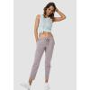 imageG Gradual Womens Pants with Deep Pockets 78 Stretch Ankle Sweatpants for Golf Athletic Lounge Travel WorkDusty Grey