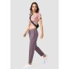 imageG Gradual Womens Pants with Deep Pockets 78 Stretch Ankle Sweatpants for Golf Athletic Lounge Travel WorkDusty Purple