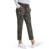 imageG Gradual Womens Pants with Deep Pockets 78 Stretch Ankle Sweatpants for Golf Athletic Lounge Travel WorkGreen Camo