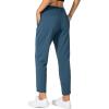 imageG Gradual Womens Pants with Deep Pockets 78 Stretch Ankle Sweatpants for Golf Athletic Lounge Travel WorkIndigo Blue