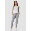 imageG Gradual Womens Pants with Deep Pockets 78 Stretch Ankle Sweatpants for Golf Athletic Lounge Travel WorkLight Grey