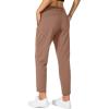 imageG Gradual Womens Pants with Deep Pockets 78 Stretch Ankle Sweatpants for Golf Athletic Lounge Travel WorkMocha