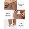 imageG Gradual Womens Pants with Deep Pockets 78 Stretch Ankle Sweatpants for Golf Athletic Lounge Travel WorkMocha