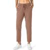 imageG Gradual Womens Pants with Deep Pockets 78 Stretch Ankle Sweatpants for Golf Athletic Lounge Travel WorkMocha