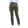 imageG Gradual Womens Pants with Deep Pockets 78 Stretch Ankle Sweatpants for Golf Athletic Lounge Travel WorkOlive Green