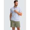 imageMens Casual Shorts 7quot Lightweight Golf Shorts for Men Stretch with 3 Pockets Quick Dry Breathable Work ShortsGrey Sage