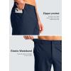imageMens Casual Shorts 7quot Lightweight Golf Shorts for Men Stretch with 3 Pockets Quick Dry Breathable Work ShortsNavy