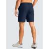 imageMens Casual Shorts 7quot Lightweight Golf Shorts for Men Stretch with 3 Pockets Quick Dry Breathable Work ShortsNavy