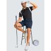 imageMens Casual Shorts 7quot Lightweight Golf Shorts for Men Stretch with 3 Pockets Quick Dry Breathable Work ShortsNavy