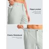imageMens Casual Shorts 7quot Lightweight Golf Shorts for Men Stretch with 3 Pockets Quick Dry Breathable Work ShortsPale