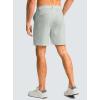 imageMens Casual Shorts 7quot Lightweight Golf Shorts for Men Stretch with 3 Pockets Quick Dry Breathable Work ShortsPale