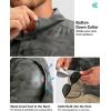 imageMens Fishing Shirts with Zipper Pockets UPF 50 Lightweight Cool Short Sleeve Button Down Shirts for Men Casual HikingGreen Camo