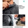 imageMens Fishing Shirts with Zipper Pockets UPF 50 Lightweight Cool Short Sleeve Button Down Shirts for Men Casual HikingGrey Camo