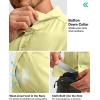 imageMens Fishing Shirts with Zipper Pockets UPF 50 Lightweight Cool Short Sleeve Button Down Shirts for Men Casual HikingSunlit