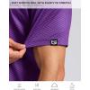 imageMens Golf Shirt Short Sleeve Dry Fit Polo Moisture Wicking Print Collared Golf Shirts for Men Casual LightweightRosepinkoxhead